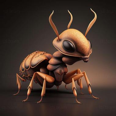 3D модель Crematogaster laeviuscula (STL)